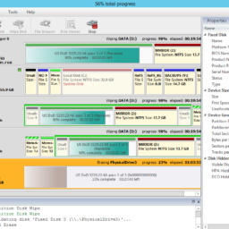 Parallel Disk Erasing Killdisk3