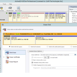 Sanitizing Hard Disk Killdisk2