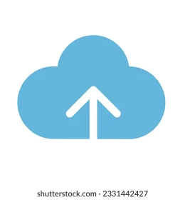 Cloud Data Upload Icon Vector 260nw 2331442427